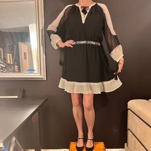 Juicy Couture, S, blk/cream dress